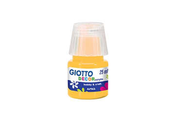 Immagine di Fila giotto decor acrylic giallo scuro 04