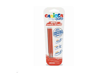 Immagine di Carioca oops refill red 3 pz