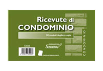 Immagine di Blocco Ricevute Condominio 50/50 fogli autricalcanti f.to 170x99