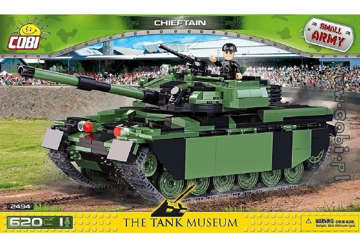 Immagine di 2494 COBI CHIEFTAIN MAIN BATTLE HISTORICAL COLL.  620PZ