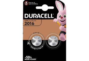 Immagine di Batteria Duracell 2016 blister da 2PZ