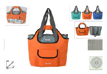 Immagine di Double bag free-go: borsa termica + borsa shopper 45l
