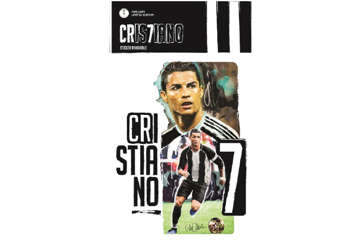 Immagine di ADESIVO CRISTIANO RONALDO FIGURA INTERA 11X19 CM