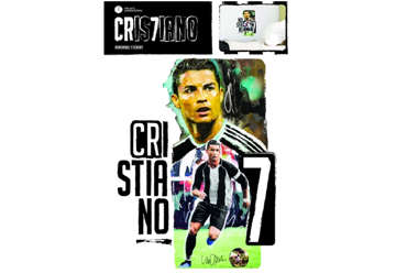 Immagine di ADESIVO CRISTIANO RONALDO FIGURA INTERA 24X33 CM