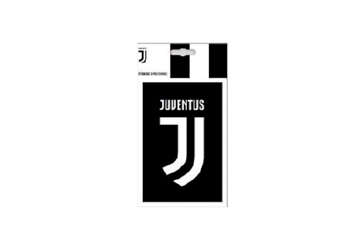 Immagine di ADESIVO DA PARETE BLACK LOGOS JUVENTUS 10X19