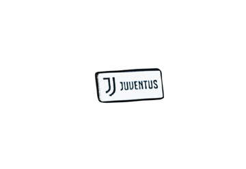 Immagine di DISTINTIVO IN METALLO SMALTATO LOGO JUVENTUS BIANCO