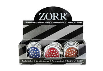 Immagine di Zorr portacenere tascabile rotondo 5cm con portachiave