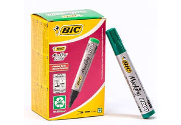 Immagine di Bic marker eco 2000 verde 12pz