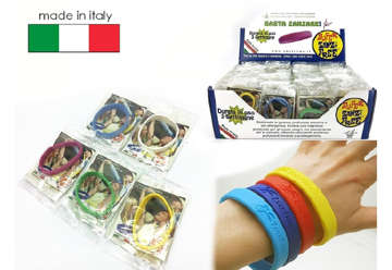 Immagine di Braccialetti antizanzare taglie assortite