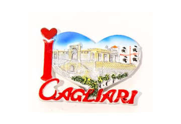 Immagine di Magnete I love Cagliari