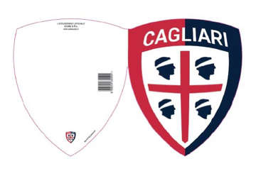 Immagine di Biglietto auguri stemma Cagliari 1920