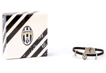 Immagine di BRACCIALE 2 FILI PVC PIATTI BICOLORE CON CREST UFF