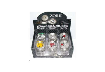 Immagine di Zorr Grinder 40mm (trita tabacco) display 12 pz assortiti