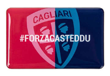 Immagine di Magnete r/b #forzacasteddu