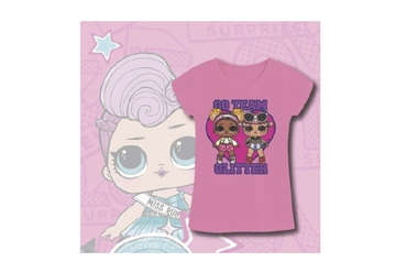 Immagine di LOL Surprise t-shirt Go Team Glitter TG.6 anni