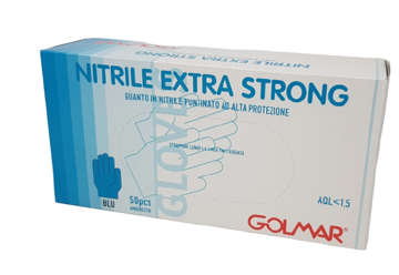 Immagine di Guanti in nitrile extra strong tg.XXL 100pz