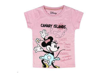 Immagine di T-shirt Minnie Canary Islands rosa tg.4