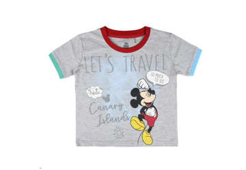 Immagine di T-shirt Mickey Mouse grigia tg.8 anni