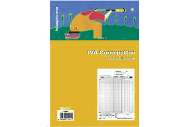 Immagine di Registro iva corrispettivi 25x2 autoricalcanti 2 anni