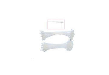 Immagine di Confezione 1000 pz fili di sicurezza - fascette plastica 125mm